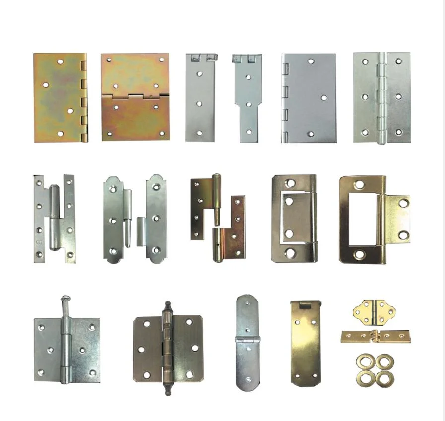 DIY Decoration Furniture Garden Zinc Plate Stainless Steel Brass Nickel Iron Door Window Box Gate Hinge/Stainless Steel 304 ANSI Black Butt Hardware Door Hinge